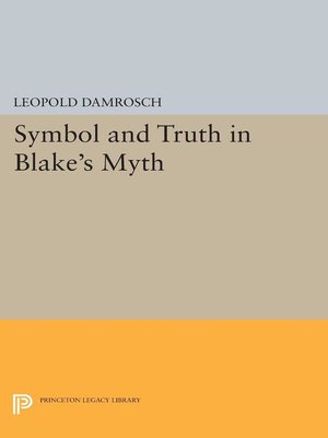 cover image of Symbol and Truth in Blake's Myth